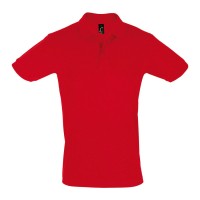 POLO PIQUÉ M/M 3 BOT PERFECT MEN 11346 VERMELHO